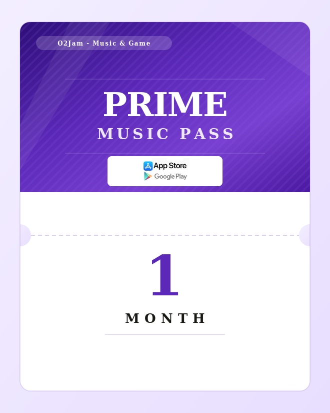 Prime Music Pass 1-Month Subscription